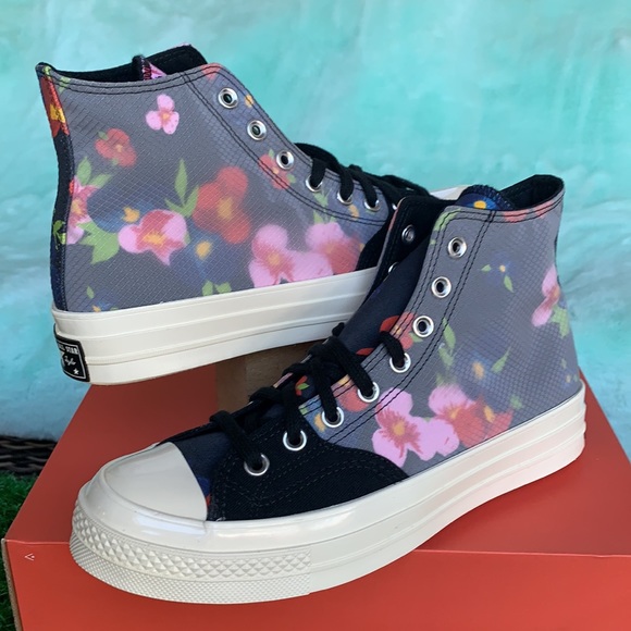 CONVERSE CHUCK 70 HI BLACK/EGRET/EGRET WMNS - Picture 6 of 16